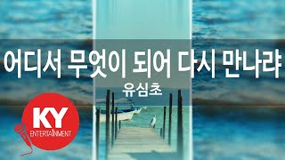 [KY ENTERTAINMENT] 어디서 무엇이 되어 다시 만나랴 - 유심초 (KY.3033) / KY Karaoke