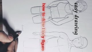 how to draw Body figure (drawing practice with me)@Chommang