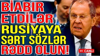 Lavrov biabır oldu,Rusiyaya sərt sözlər-RƏDD OLUN!-Sərdar Cəlaloğluyla-Gündəm Masada - Media Turk TV