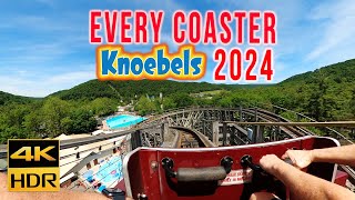 We rode every coaster at Knoebels Amusement Park!