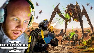 TIM PLAYS HELLDIVERS 2 FOR THE FIRST TIME...