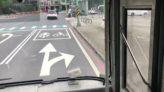 基隆市公車104經祥豐街（往市區方向）路程景基隆海事到市政府