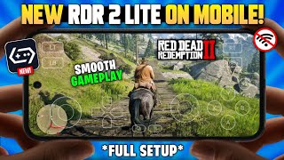 🔥 New Red Dead Redemption 2 Lite Version On Mobile! | RDR 2 Lite Gamehub Setup & Best Settings