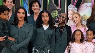 Ariana Grande Joins Kardashians for Wicked Viewing Party