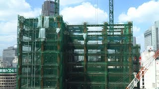 渋谷駅街区再開発工事進捗状況 Shibuya Station Redevelopment （2017年7月15日）