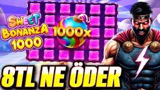 8 TL NE ÖDER 🍭SWEET BONANZA 1000 🍭 KÜÇÜK KASA SLOT OYUNLARI #slotoyunları #casino