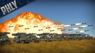 ROCKET ARTILLERY BATTLE 1.5KM+ (War Thunder Gameplay)