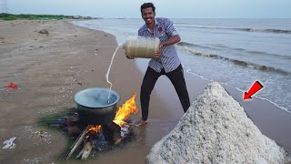 Salt Making From Sea Water | கடல் தண்ணீர்ல  இவ்ளோ உப்பு இருக்குமா.!🤔 | Salt making Experiment | Mmk