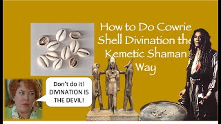 How to Do Cowrie Shell Divination the Kemetic Shaman Way