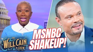 Joy Reid OUT at MSNBC! PLUS, Dan Bongino IN at FBI | Will Cain Show