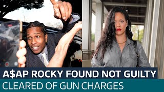 Rapper A$AP Rocky found not guilty in LA shooting trial | ITV News