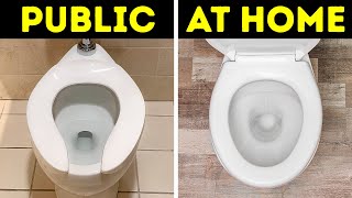 Why Public Toilet Seats Are Shaped Like a U
