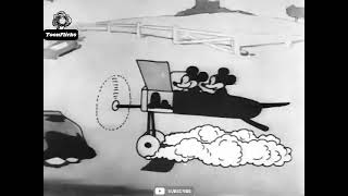 "Mickey Mouse - Plane Crazy - HD |  🐭🎥  Join the fun in this classic black-and-white cartoon