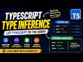 #10 Learn Type Inference in TypeScript in 10 Minutes #typescript #javascript #react