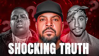 The title "Ice Cube Reveals SHOCKING Truth About Tupac & Biggie Deaths