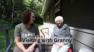 Walking & Talking With Granny and Her Latest Crochet Creations