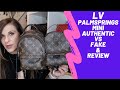 LV PALMSPRINGS MINI -  AUTHENTIC VS FAKE