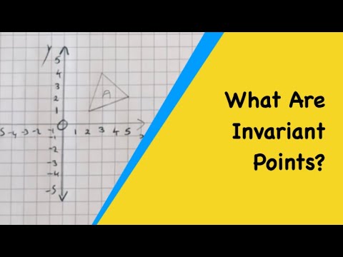 What is an invariant point example?