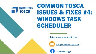 Tosca Tutorial| Lesson 141 - Common RealTime Tosca Problems & Fixes | Schedule Automated Executions|