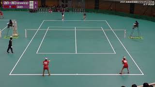 2018 全日本高校選抜ソフトテニス大会 女子 準決勝2-①