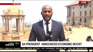 SA president announced economic boost