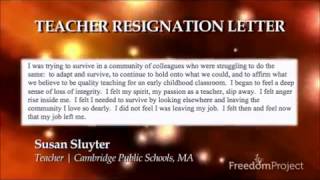 Teachers Resign The Case Against Common Core & National Standards