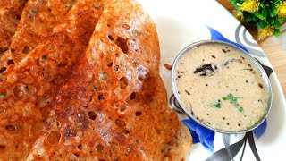 జొన్న పిండి తో టేస్టీ క్రిస్పీ  దోసలు  | Instant crispy Jowar dosa recipe in telugu |