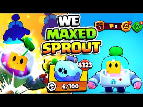 WE GOT SPROUT AND THEN THIS HAPPENED!! (Wall Trapping OP) NEW UPDATE BRAWLER WITH GEMS AND MAXED MAXED GEMS!