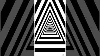 Monochrome Hypnosis: A Mesmerizing Blackand White Illusion. #illustration #trippy#shorts