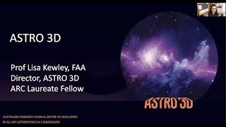 Professor Lisa Kewley gives AIP webinar on ASTRO 3D and Galaxy Evolution 2021