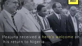 Emmanuel Ifeajuna' won a High Jump Gold medal at the 1954 Commonwealth Games 1