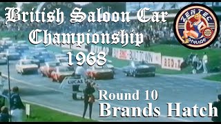 British Saloon Car Championship 1968-Brands Hatch Bank Holiday Meeting