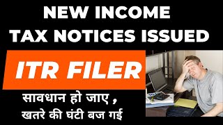 New Income Tax Notice issued I ITR Filer I CA Satbir Singh