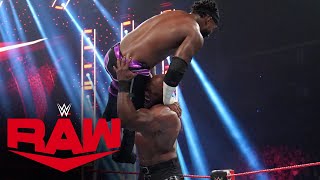 Bobby Lashley vs. Cedric Alexander \u0026 Shelton Benjamin – Handicap Match: Raw, July 26, 2021