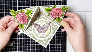 Triangle Corner Popup Card Tutorial