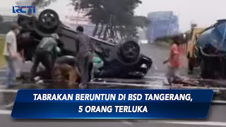 Gagal Menyalip, Minibus Seruduk Truk Tangki Hingga Menyebabkan Tabrakan Beruntun - SIP 27/07