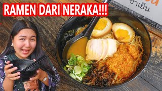 RAMEN INI PEDASNYA MINTA AMPUN!!! RAMEN TINGKATAN LEVEL NERAKA - TERPEDAS DI TANGERANG