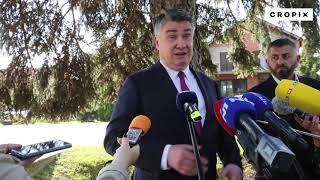 Predsjednik  Zoran Milanović položio je vijenac na spomenik hrvatskim redarstvenicima u Borovu