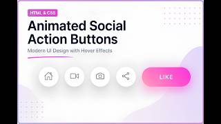 I Can’t Believe This Navbar is Built with ONLY HTML & CSS! 🔥 Expandable Gradient Navigation Menu