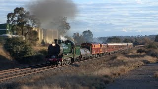 3526, 4403 & 4490 - Goulburn 150th anniversary train - May 2019