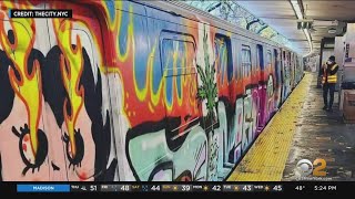 At Least Two Dozen Subway Cars Hit With Graffiti