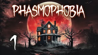 Phasmophobia Part 1 - FIRST TIME GHOST HUNTING