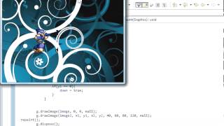 Java programming part 100 Graphics : Java Animation 3 Dispose Method