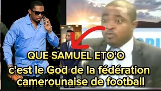 SAMUEL ETO'O LE  God de la fédération camerounaise du football moi-même je comfirme Bravo le grand 9