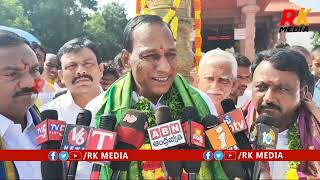 Minister Malla Reddy sensational comments About BRS Party||Alampur Jogulamba||అలంపూరు ఆలయంలో మంత్రి