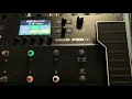 tonegarage tv line go pod go preset and stomp modes