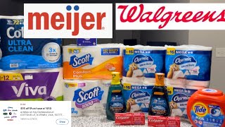 Grab Cheap Paper Products- Walgreens & Meijer 3/3 - 3/8