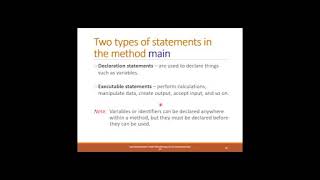 Intro to Java Instructional Video |Module 2- Lesson 3: Creating Java Application Program
