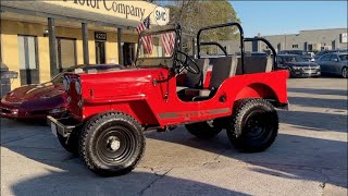 Here's our 1954 Jeep Willys For Sale at Southern Motor Company | Spring 2022 N. Charleston, SC