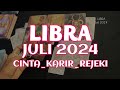 ENERGI ZODIAK LIBRA JULI 2024♎CINTA KARIR REJEKI KABAR PESAN PENTING SEMESTA📌TAROT #tarot#ramalan